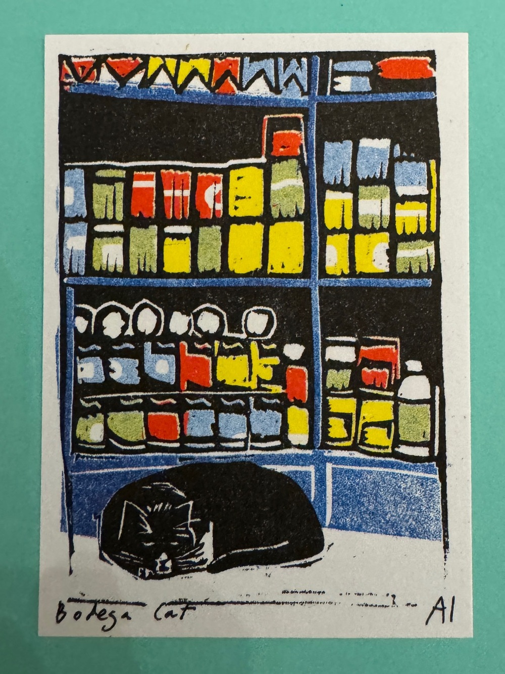 Anastasia Inciardi BODEGA CAT MINI PRINT